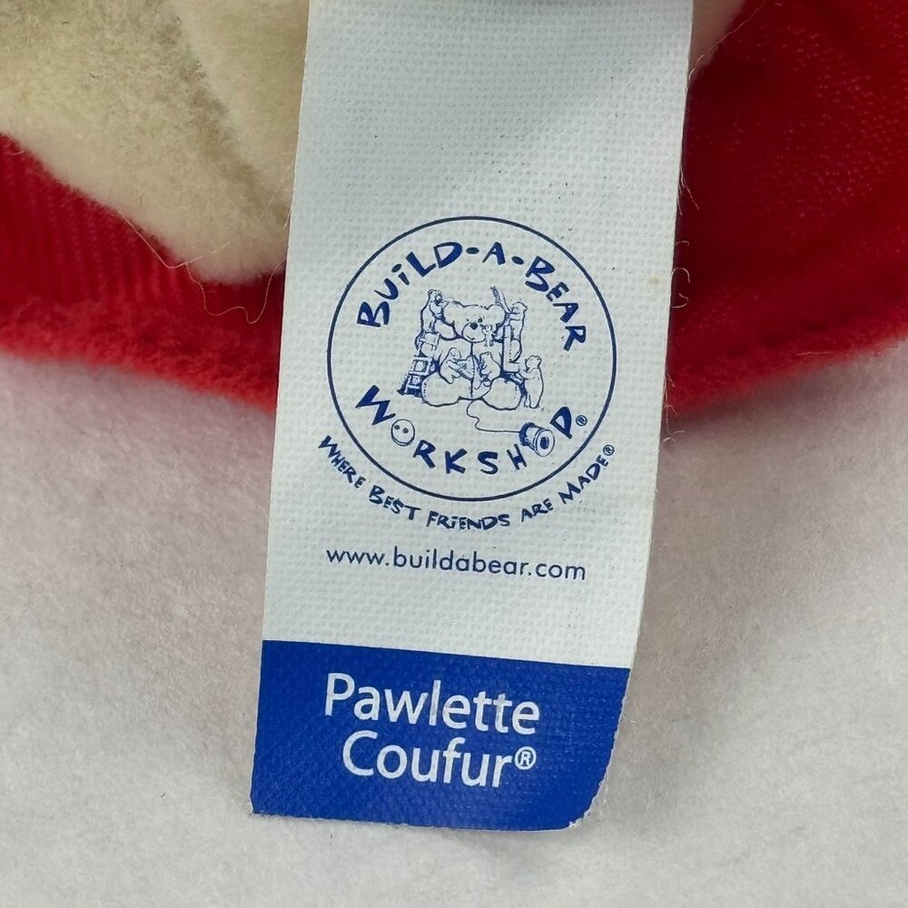 Vintage 2006 Build-A-Bear Pawlette Coufur Plush Bunny 4" Red Heart Dress - Picture 8 of 11